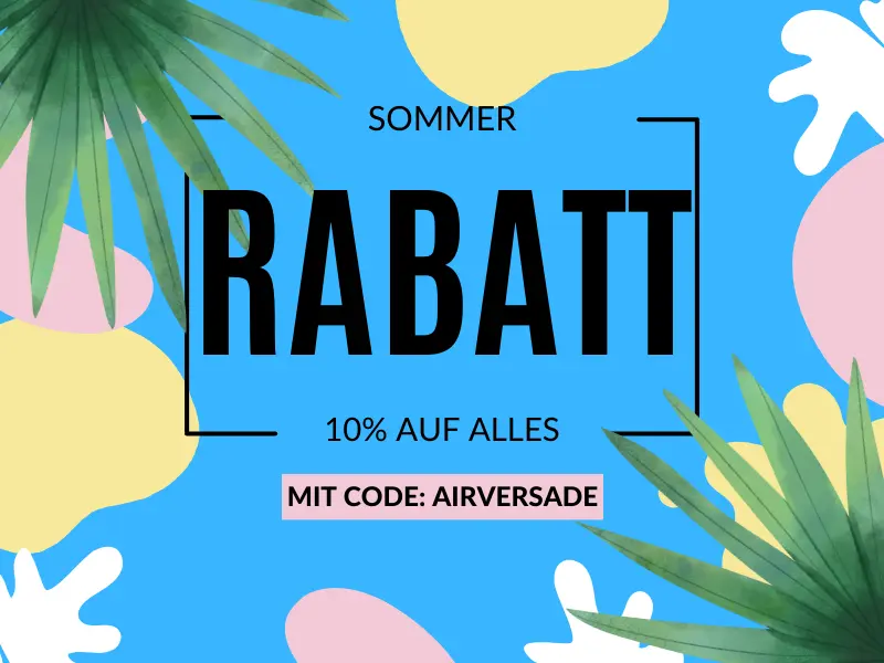 RABATT 10% auf alles