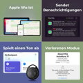 Schlüsselfinder HoloTag mit Apple Wo Ist 2 Stück