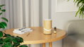AIRVERSA Wasserlos Aroma Diffuser für Ätherische Öle Scenta Wood Grain