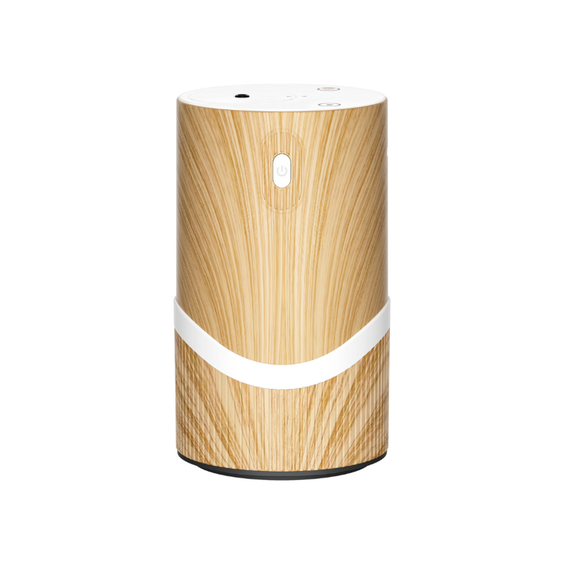 AIRVERSA Wasserlos Aroma Diffuser für Ätherische Öle Scenta Wood Grain